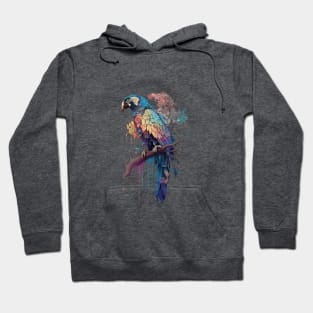 Blue Parrot Hoodie